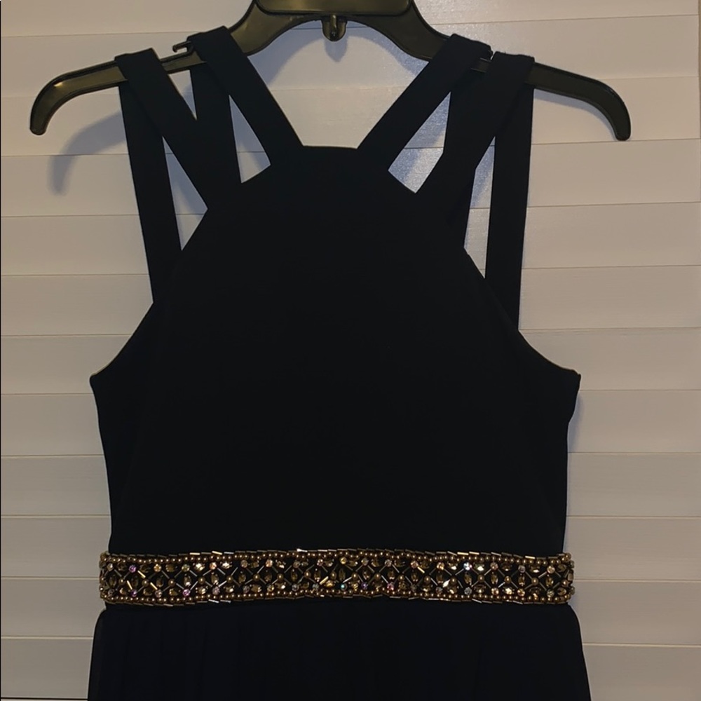 Navy blue Prom Dress